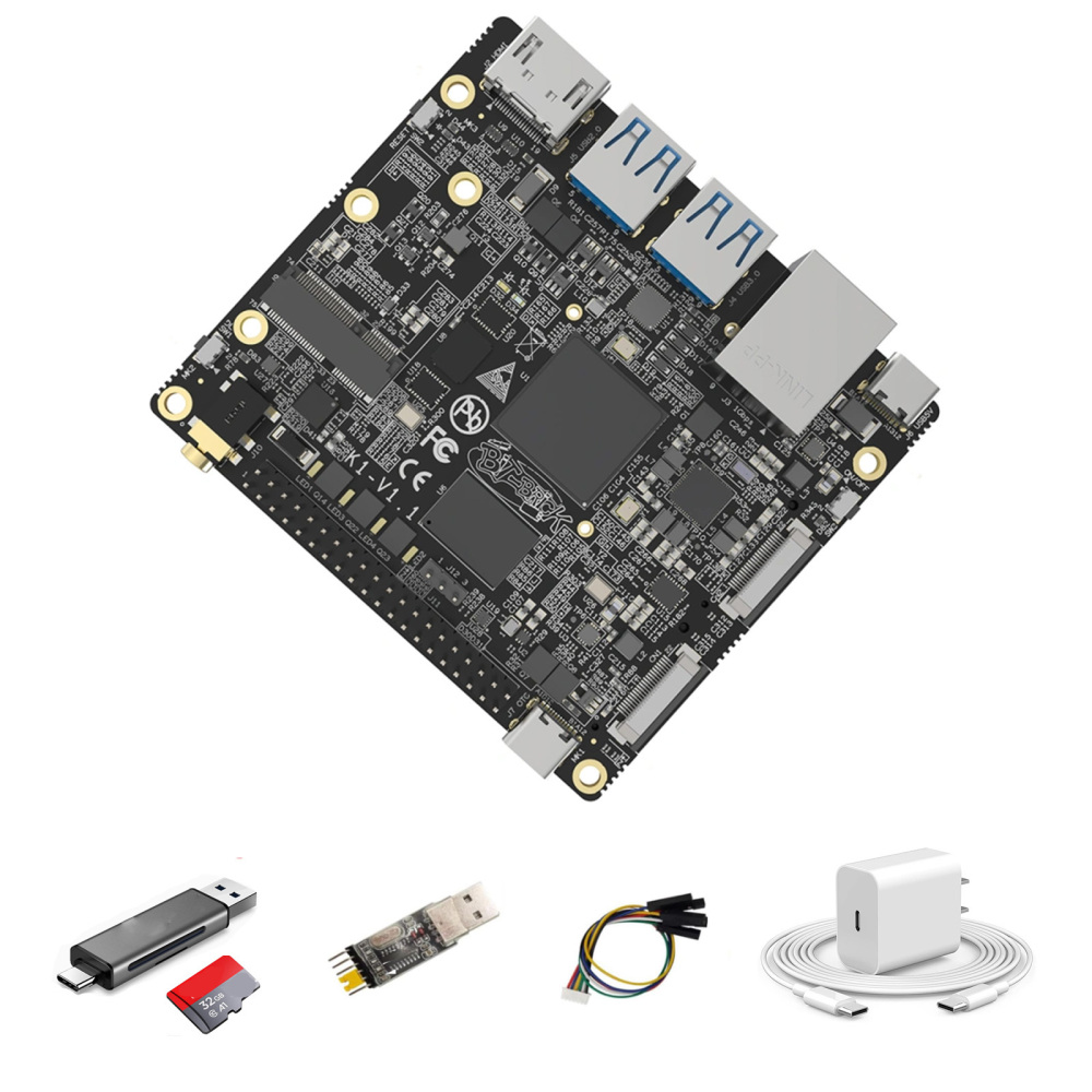 Bit-Brick K1 - Open Source RISC-V SBC with 4GB/8GB LPDDR4X Memory, Industrial-Grade for IoT Applications
