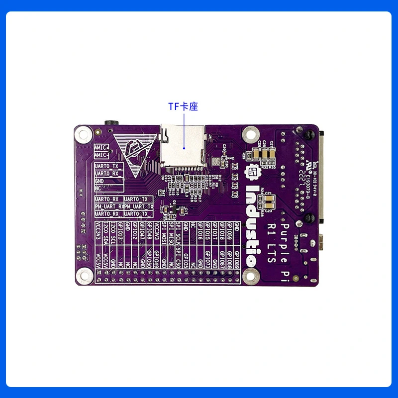 Purple Pi R1 - Dual Network Ports: Ideal Embedded Platform for Students and Developers - Buildroot