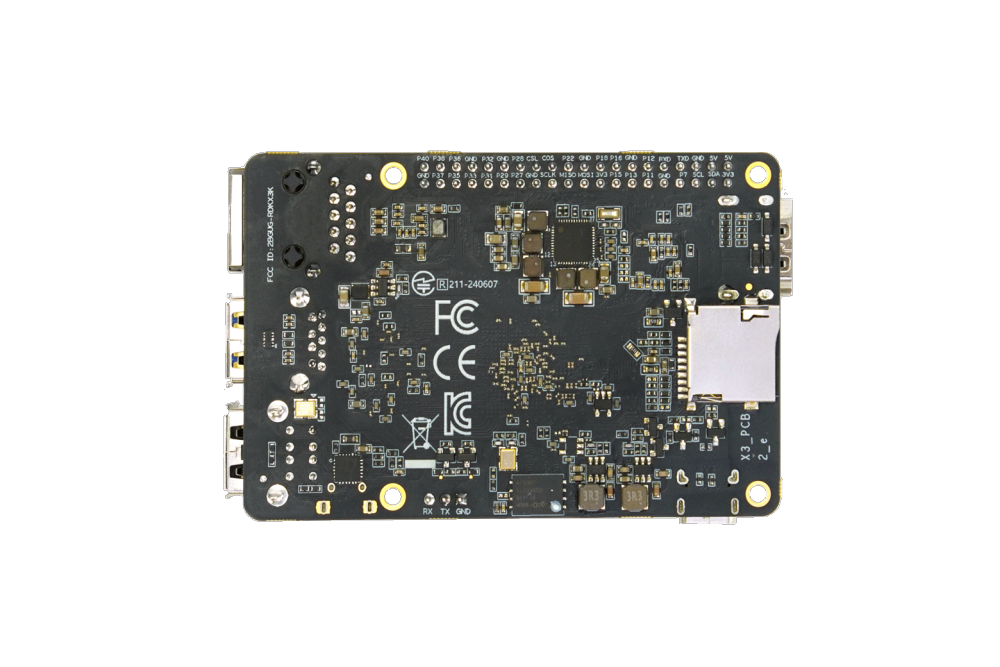 D-Robotics RDK X3 Robot Dev Kit, 5Tops Quad-core ARM Cortex-A53 Processor High-performance AI Module Compatible with Raspberry Pi