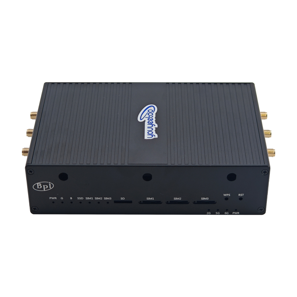 BPI-R4 Router board - MediaTek MT7988A Support WIFI6 WIFI7 10G SFP 4 GbE Port