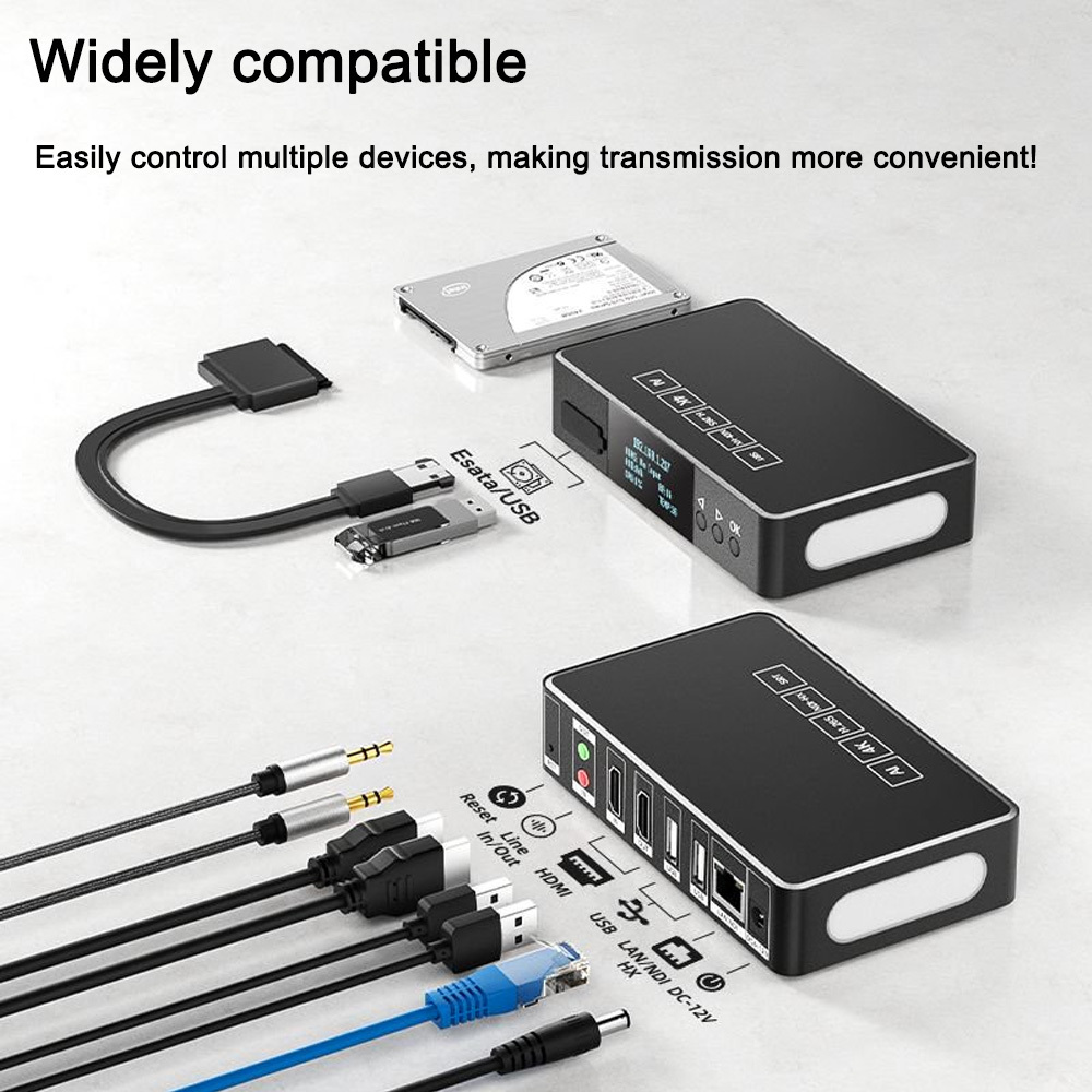 LinkPi ENC1V3P -  4K30 HDMI NDI Encoder, Built-in Tally Light Support PoE Power, RTSP/RTMP/HTTP/HLS