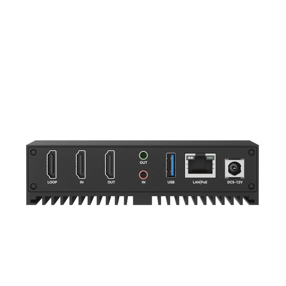 LinkPi ENC1Pro - 4K@60fps NDI Video Encoder - 2xHDMI IN, Built in Tally Light for  Live Streaming , H265(HEVC) , SRT