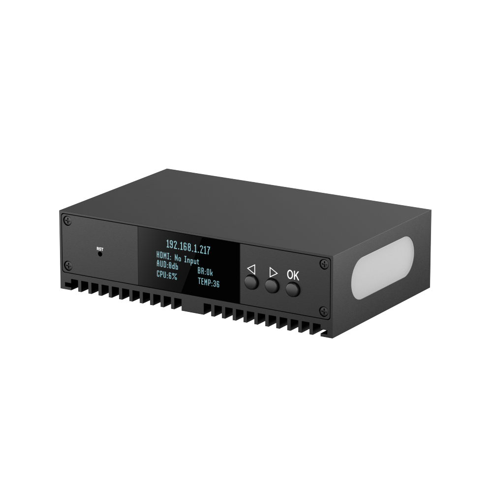 LinkPi ENC1Pro - 4K@60fps NDI Video Encoder - 2xHDMI IN, Built in Tally Light for  Live Streaming , H265(HEVC) , SRT