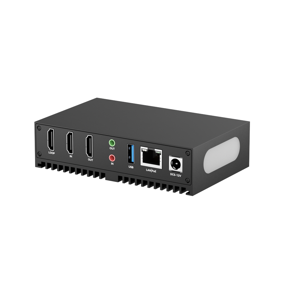 LinkPi ENC1Pro - 4K@60fps NDI Video Encoder - 2xHDMI IN, Built in Tally Light for  Live Streaming , H265(HEVC) , SRT