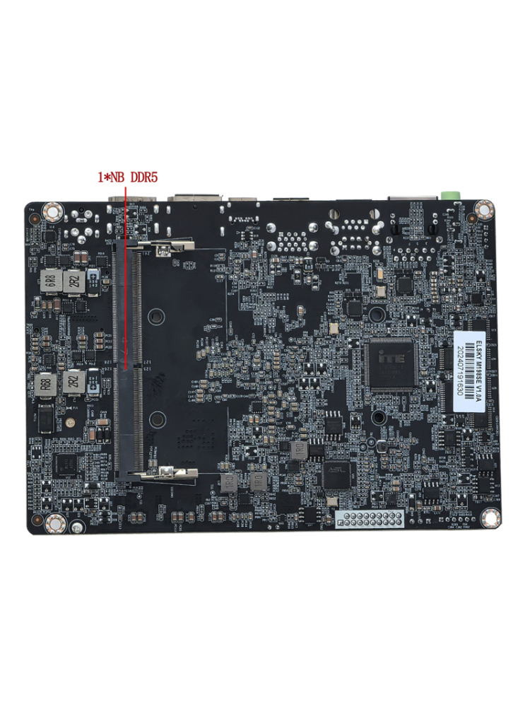 3.5 inch Industrial PC Motherboards - 6xCOM Optional onboard Intel Alder Lake-N N200 N100 N97 N95 i3-N305 CPU,  ELSKY M198SE