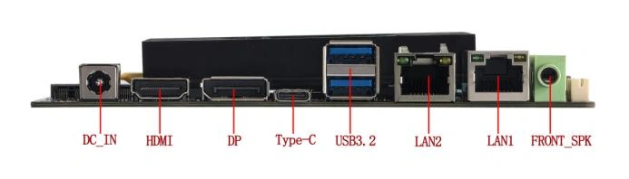 3.5 inch Industrial PC Motherboards - 6xCOM Optional onboard Intel Alder Lake-N N200 N100 N97 N95 i3-N305 CPU,  ELSKY M198SE