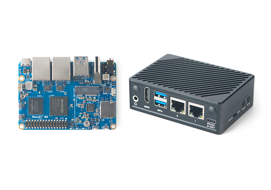 FriendlyElec NanoPi M5 - with Rockchip RK3576 and 6 TOPS NPU 8GB/16GB RAM, MIPI-CSI, Build Your AI Projects