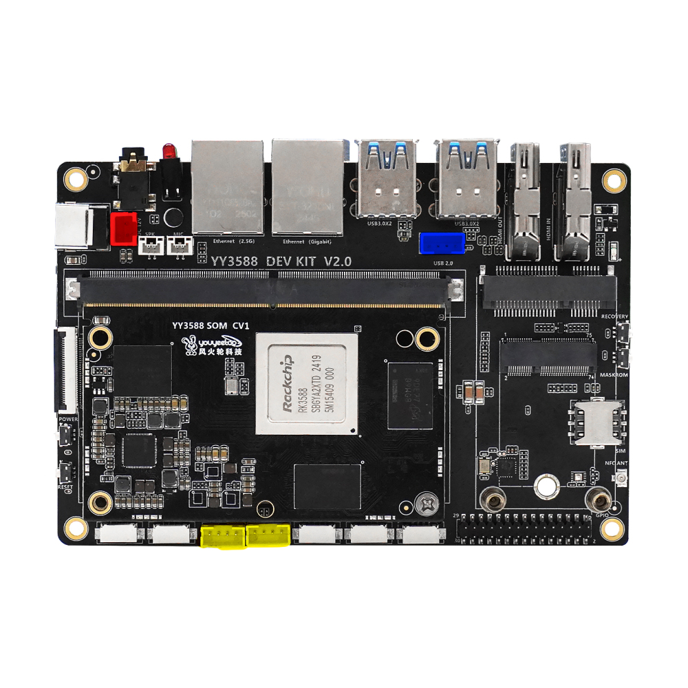 YOUYEETOO YY3588 Single Board Computer: Unleashing RK3588's Potential for Industrial & Intelligent Projects