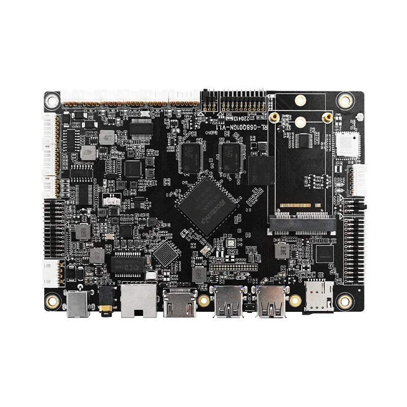 RL-068Q01GN Digital Signage Motherboard, RK3568, 4G/5G Optional, Dual-screen Display, Infrared Remote Support