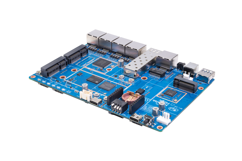 Banana Pi BPI-R4 Lite - 2.5G SFP & RJ45 WAN, 4x 1G LAN, Superior Network Connectivity Industrial Single-board Computer - OpenWrt Router