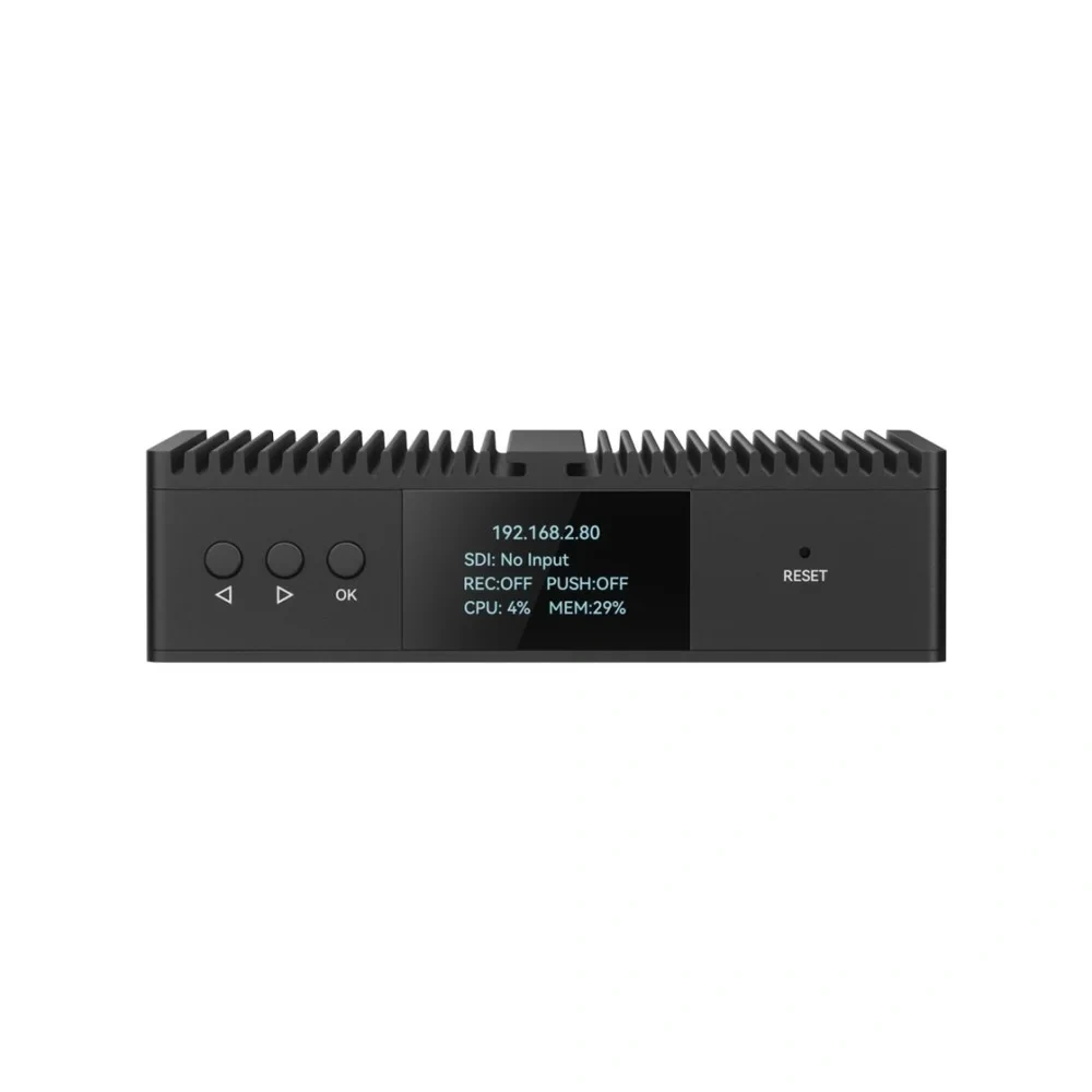 Linkpi ENCS1Pro 4K Video Encoder, 12G-SDI, H.265, SRT & NDI HX Support, Compact Codec Box