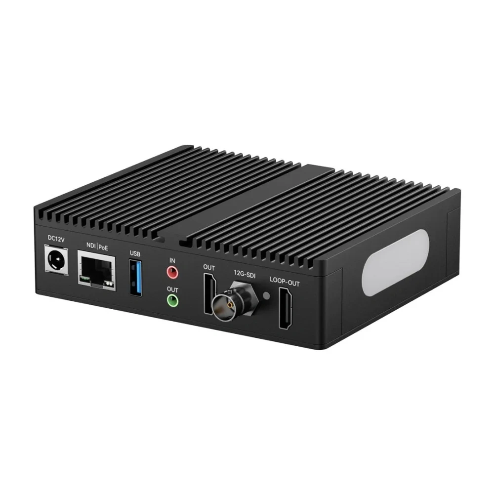 Linkpi ENCS1Pro 4K Video Encoder, 12G-SDI, H.265, SRT & NDI HX Support, Compact Codec Box