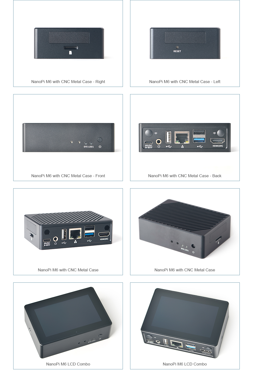 FriendlyElec NanoPi M6 - Embedded Android Host, RK3588S, Up to