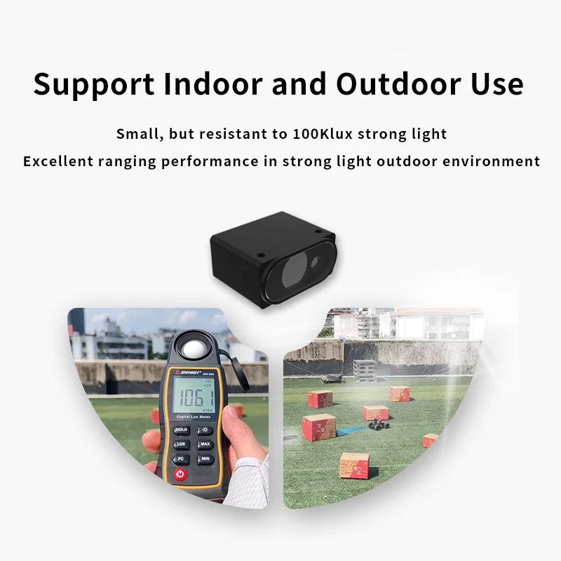 Nooploop TOFSense-F2 PH 40m dTOF Laser Distance Sensor IP68 Waterproof & 100klux Sunlight-Proof for Drone, Robot, Outdoor IoT