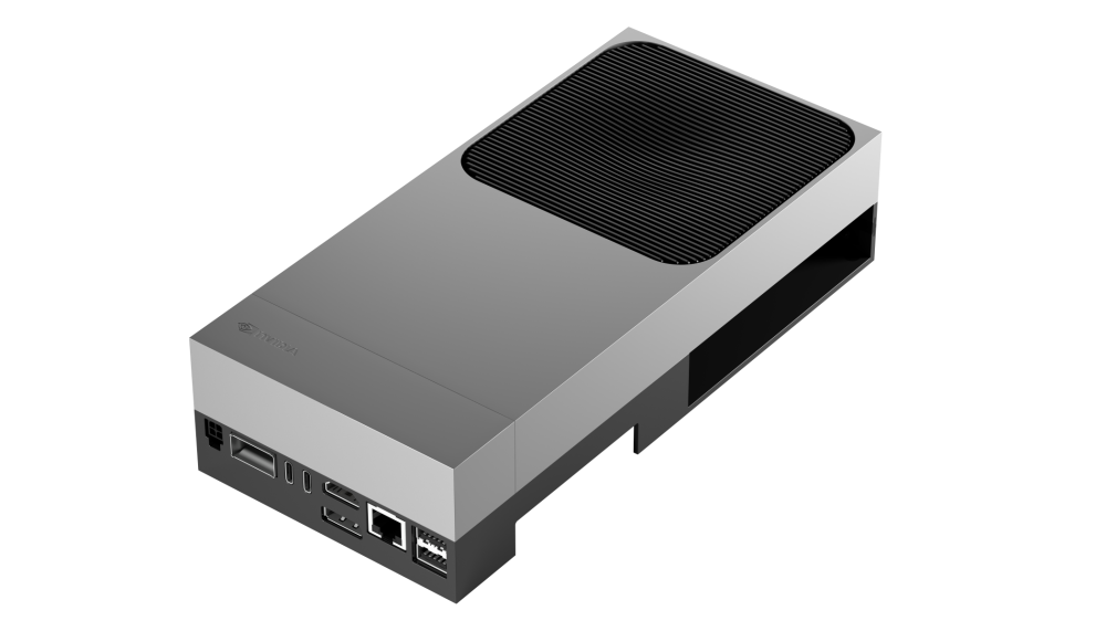 NVIDIA Jetson Thor AGX Edge AI Computer, 128 GB LPDDR5X, 2070-TFLOPS Blackwell GPU, 40-130 W Power for Humanoid & AMR Robots