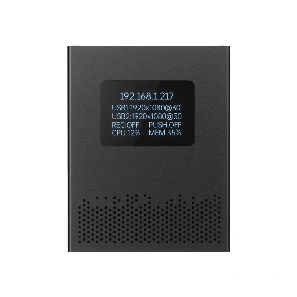 LinkPi UVC2, 4K30 Bidirectional HDMI-UVC Capture & Loop-Out, H.264/H.265 Hardware Encoder, SRT/RTMP/NDI|HX2, Live Streaming for GoPro/Camera/PC