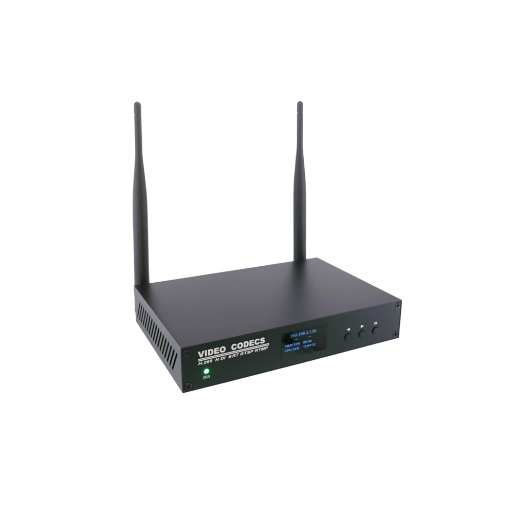 LinkPi ENCSH V2, 4K30 All-in-1 Encoder & Decoder｜NDI®|HX SRT RTMP PoE USB Record for YouTube Twitch OBS vMix