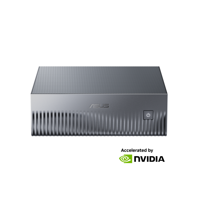 ASUS Ascent GX10 Personal AI Workstation, NVIDIA Grace Blackwell Superchip, 2000 B Parameter Fine-Tune Ready, Whisper-Quiet 1.1 L Mini Tower