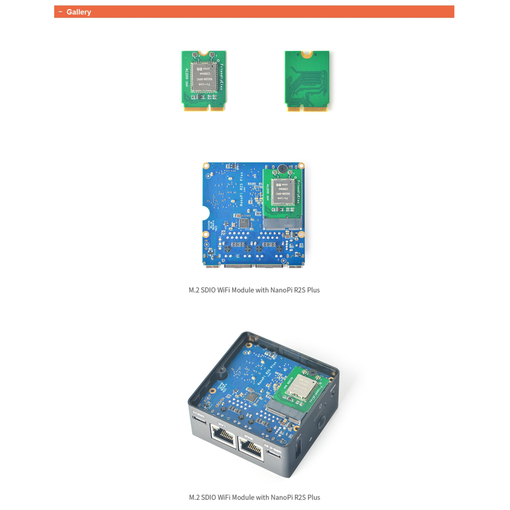 NanoPi R76S RK3576 Router Development Board - Dual 2.5Gbps Ethernet, 4GB LPDDR4X, 32GB eMMC, HDMI 2.0, USB 3.2, M.2 Slot - Ideal for Soft Routers & IoT