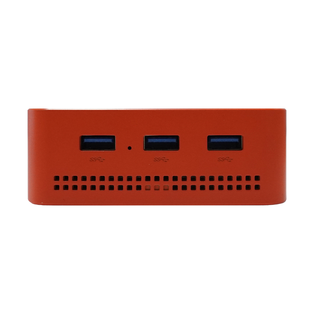 youyeetoo NestDisk Mini PC NAS 4-Bay NVMe SSD, Intel N150 Quad-Core 12GB DDR5, Dual 2.5GbE, Triple 4K@60Hz HDMI & USB-C, Personal Cloud Router Barebone