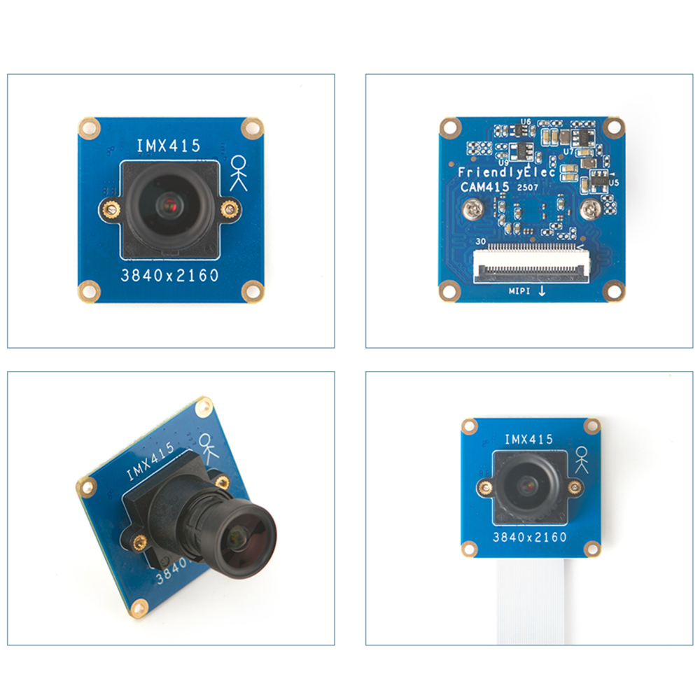 FriendlyElec 4K MIPl Camera-CAM415 for Nano pi T6, Nano pi M6, Nano pi M5 android 14