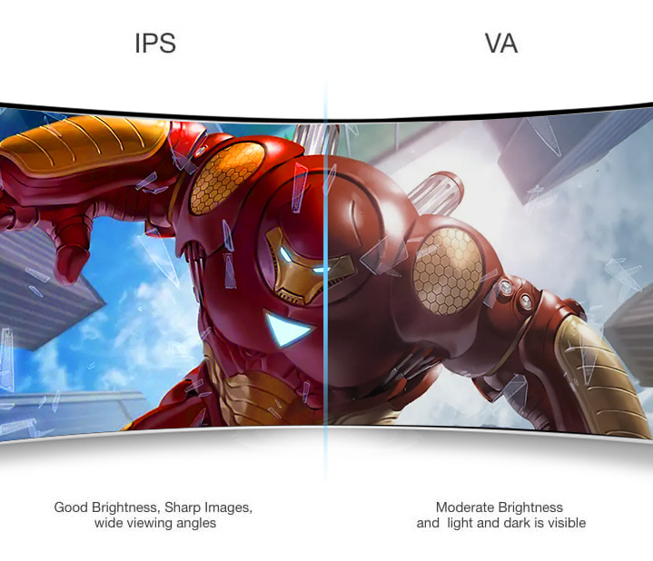 What are differences between IPS & VA Panel?