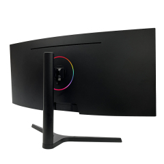 34inch Curved Monitor with Circle Lamp