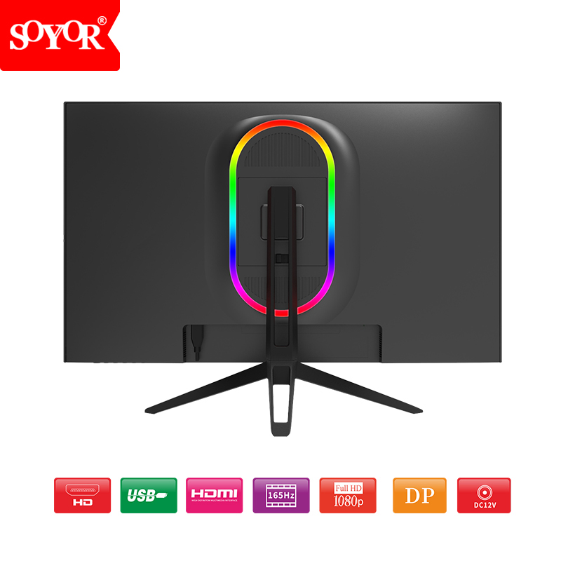 32 inch Game Monitor with Oval RGB Light