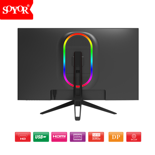 32 inch Game Monitor with Oval RGB Light