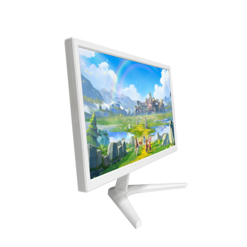 17inch 60Hz White PC Monitor with V Shape Base