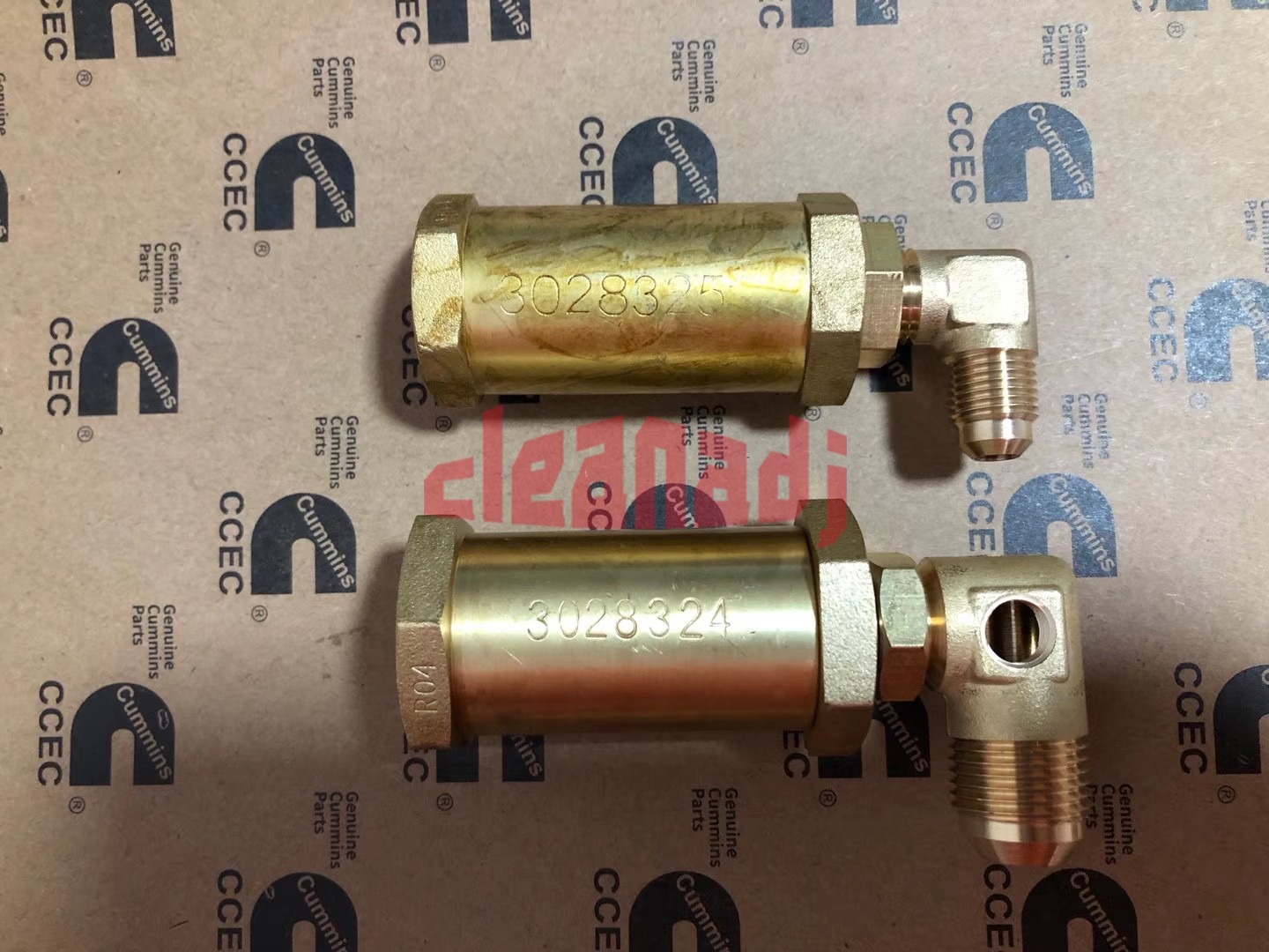 check valve fuel K19 M11 K38 Male Union Elbow 3033023 3028324