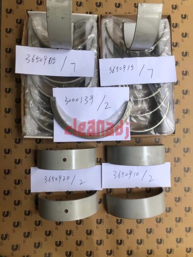 KTA38 QSK38 K38 main bearing set AR12250 3014054 3650915+3650905+3650920+3650910+3000139