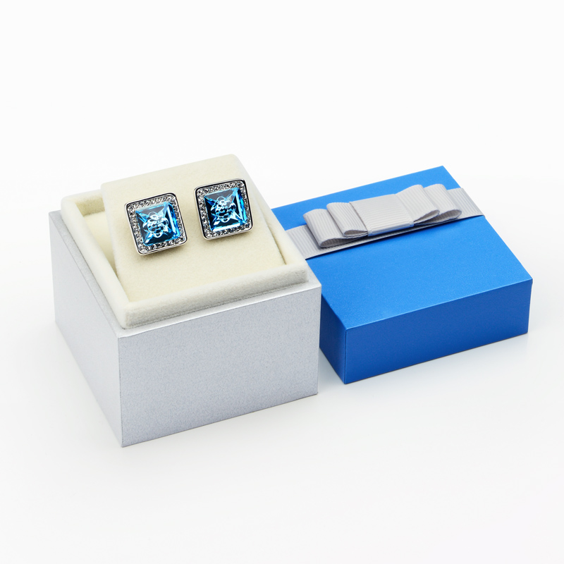 FANXI H031 Square encircled strip monofilament belt box ring jewelry box