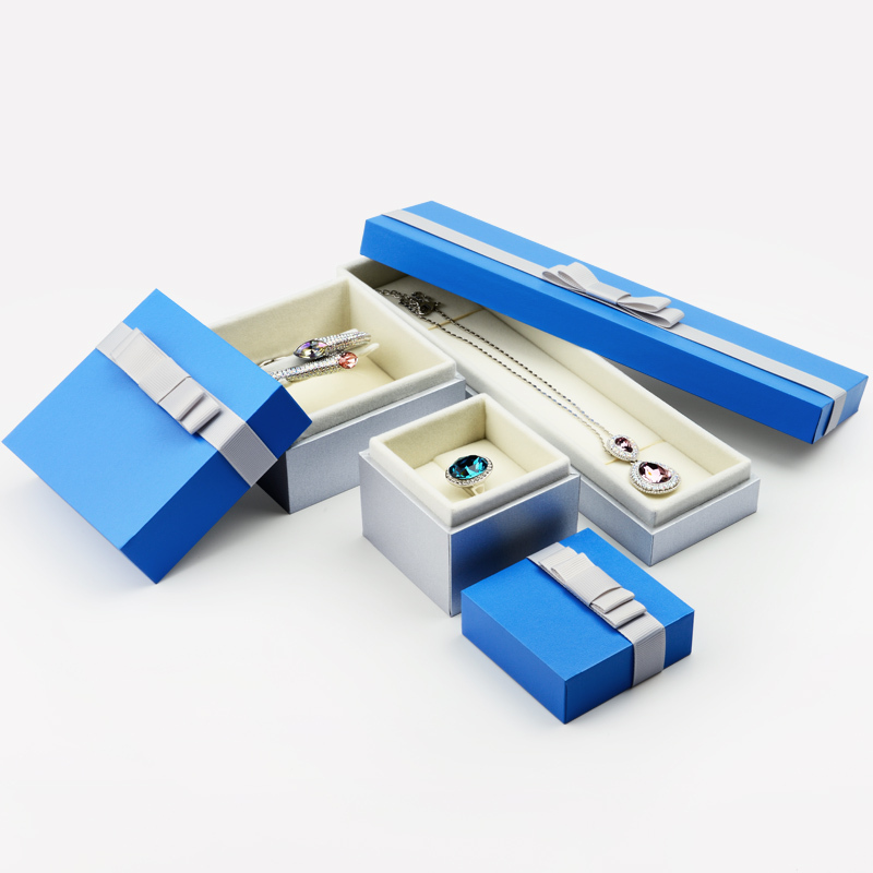 FANXI H031 Square encircled strip monofilament belt box ring jewelry box