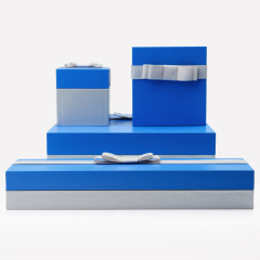 FANXI H031 Square encircled strip monofilament belt box ring jewelry box
