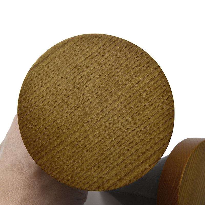 FANXI New Arrival Accept Custom Solid Wood Jewelry Display Creamy White Dark Grey Microfiber Bracelet Bangle Display Stand
