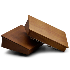 FANXI SM106 solid wood microfiber earring jewelry display stand