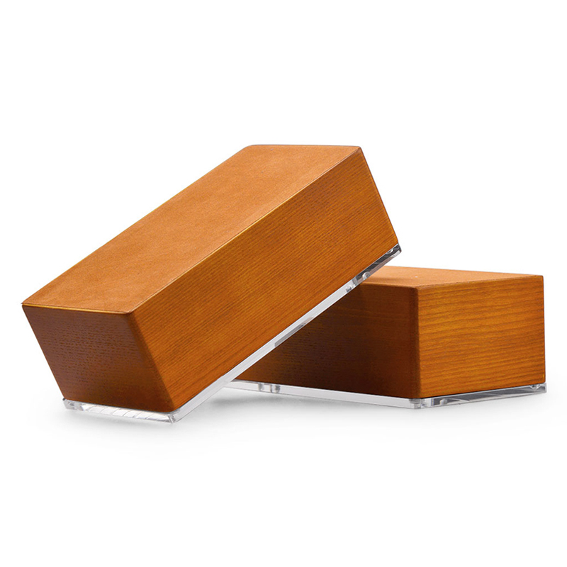 FANXI SM135 Wholesale Custom Solid Wooden Jewelry Box with Transparent Glass Lid Jewelry organizer Jewellery Case