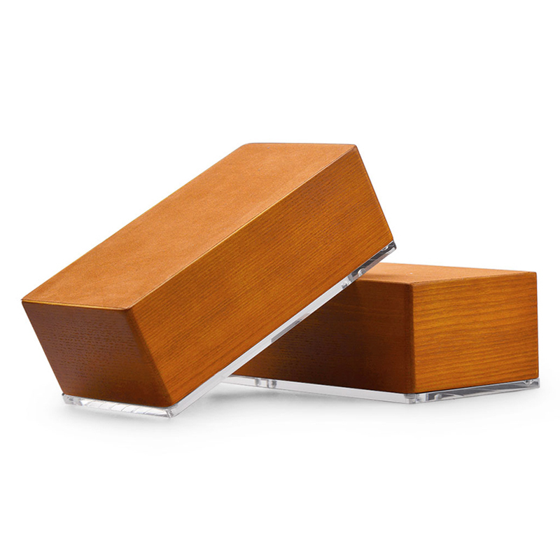 FANXI SM135 Wholesale Custom Solid Wooden Jewelry Box with Transparent Glass Lid Jewelry organizer Jewellery Case