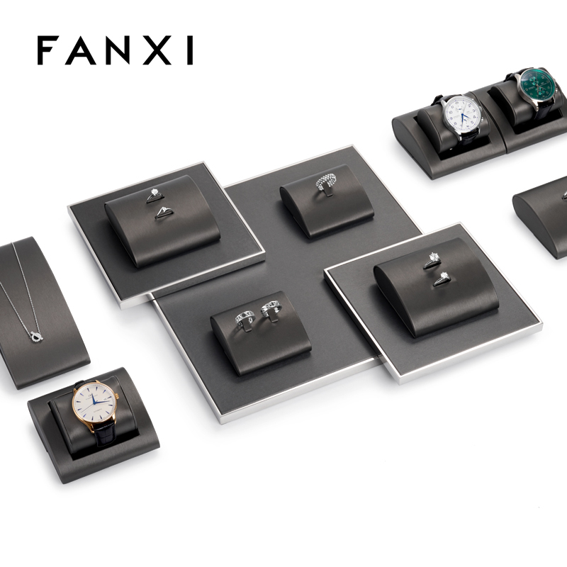 Fanxi TT079 New Arrival Custom ring pendant watch Jewelry display sets for cabinet