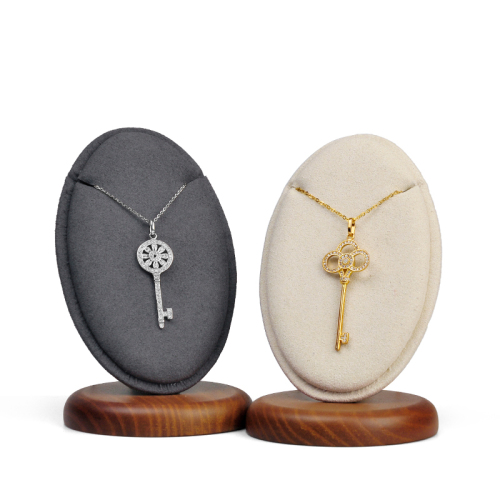 FANXI SM111 factory wholesale custom wood jewelry jewelry display for necklace pendant