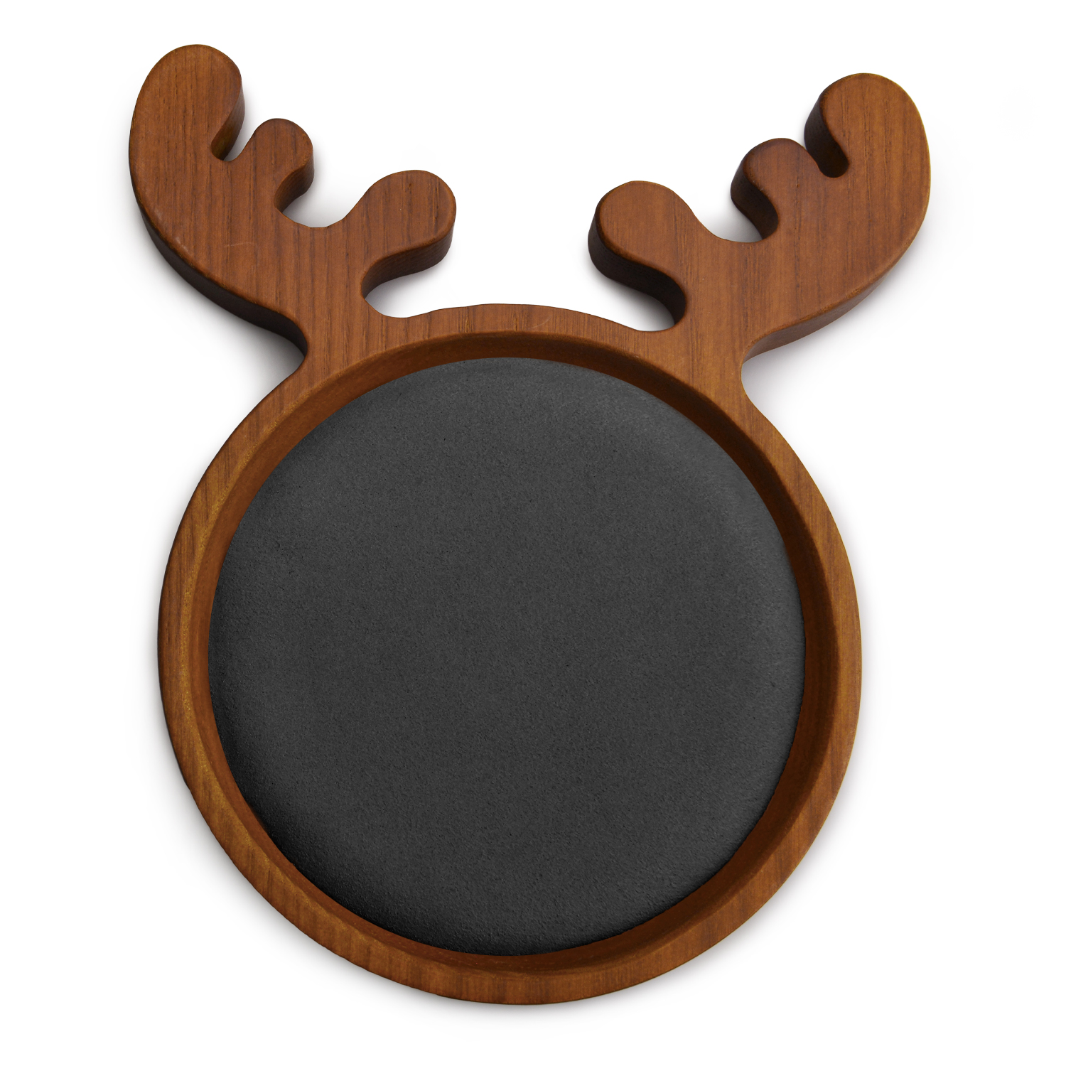 FANXI SM126 High quality wood microfiber deer shape ring bangle earring necklace display stand