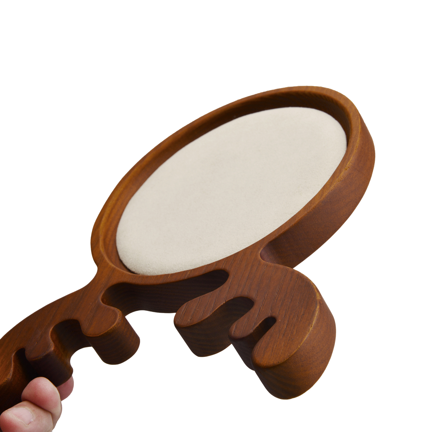 FANXI SM126 High quality wood microfiber deer shape ring bangle earring necklace display stand