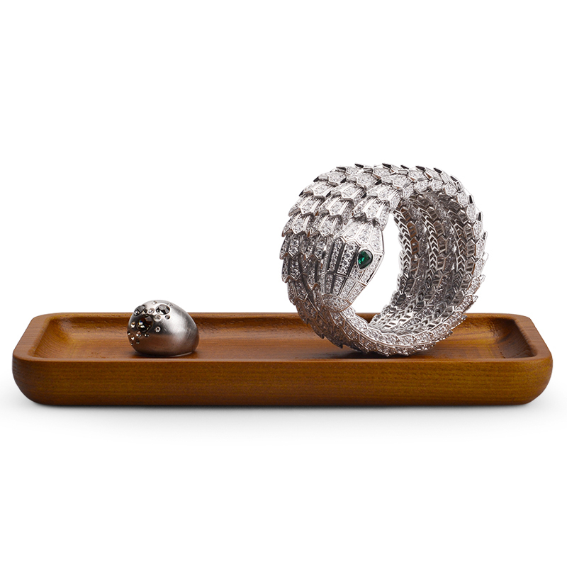 FANXI SM127 High quality wood ring earring bangle display tray
