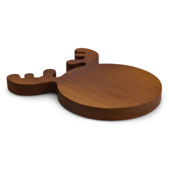 FANXI SM126 High quality wood microfiber deer shape ring bangle earring necklace display stand