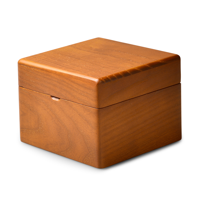 FANXI SM148 Wholesale Custom Solid Wooden Jewelry Box with Transparent Glass Lid Jewelry organizer Jewellery Case