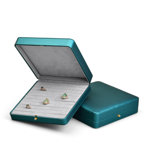 FANXI H099 factory wholesale custom luxury PU microfiber necklace bracelet bangle pendant jewelry box