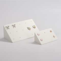 FANXI SMD21121600301 solid wood with white paint earring jewelry display stand