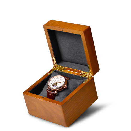 FANXI SM148 Wholesale Custom Solid Wooden Jewelry Box with Transparent Glass Lid Jewelry organizer Jewellery Case