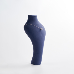 FANXI RX0510322053100901 China Custom Necklace Holder Stand White Painted Resin Jewelry Displays Stand Jewellery Necklace Bust